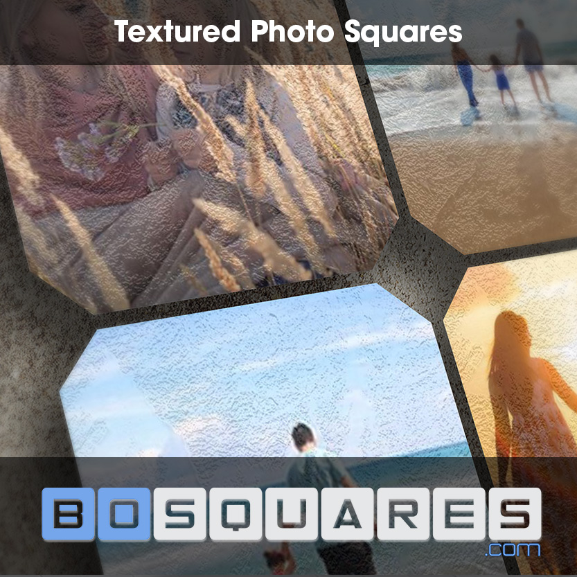 BoSquares - Textured Photo Squares